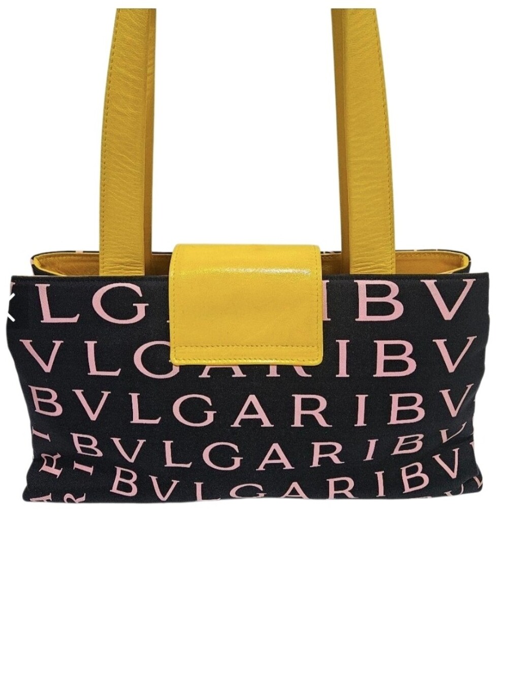 Bvlgari Logomania Multicolor Canvas Tote Bag